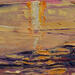 Painting Amanecer de Marisol by Fran Sosa | Painting Figurative Landscapes Oil