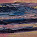 Painting Amanecer de Marisol by Fran Sosa | Painting Figurative Landscapes Oil