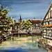Pintura Été sur la petite France Strasbourg por Touras Sophie-Kim  | Pintura Realismo Naturalezas muertas Aceite