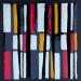 Painting Bc6 hommage mondrian by Langeron Luc | Painting Subject matter Wood Acrylic Resin