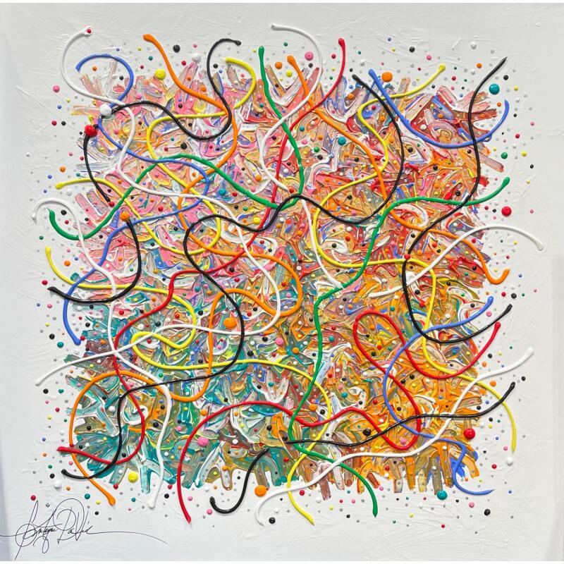 Painting Pure & coloré avec toi by Fonteyne David | Painting Figurative Acrylic