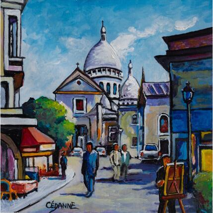 Gemälde Une journée à Montmartre von Cédanne | Gemälde
