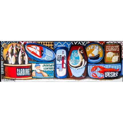 Painting Latas by Villanueva Puigdelliura Natalia | Painting Figurative