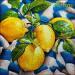 Painting Citrons d’or by Moraru Vadim | Painting Realism Nature Oil