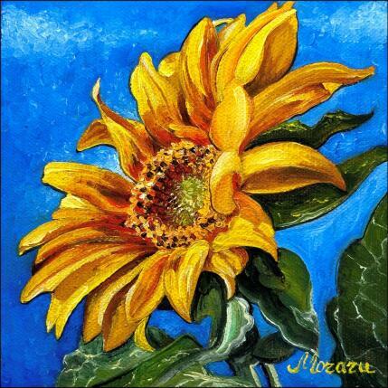 Painting Danse solaire by Moraru Vadim  | Painting Realism Oil Landscapes, Nature