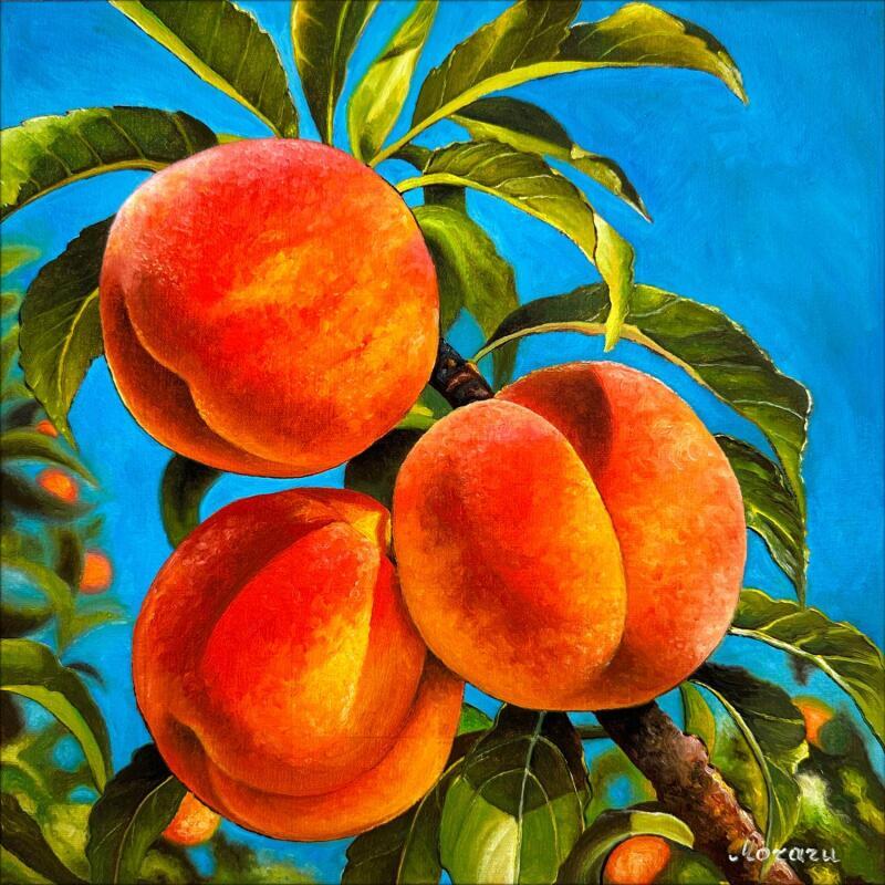 Painting Trio brûlant by Moraru Vadim | Painting Realism Landscapes Nature Oil