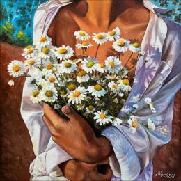 Gemälde Chair fleur von Moraru Vadim  | Gemälde