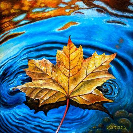 Painting Vague by Moraru Vadim  | Painting Realism Oil Nature