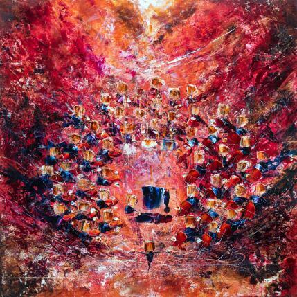 Peinture Concert flamboyant par Reymond Pierre | Tableau Figuratif Huile Musique