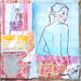 Painting LAINE TISSEE by Sablyne | Painting Raw art Acrylic Ink
