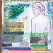 Painting HAUTES HERBES by Sablyne | Painting Raw art Acrylic Ink