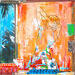 Painting SUNRISE by Sablyne | Painting Raw art Acrylic Ink