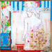Painting L'INCURVEE by Sablyne | Painting Raw art Acrylic Ink