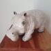Sculpture CAT4 Hippopotame Raku - Silo ...le calme et silencieux by Escoffier Odile | Sculpture Figurative Animals Raku