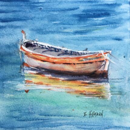 Peinture Pointu coloré par Hoffmann Elisabeth | Tableau Figuratif Aquarelle Urbain