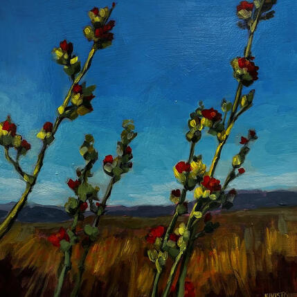 Painting Awakening earth by Kivisto Jamie | Painting