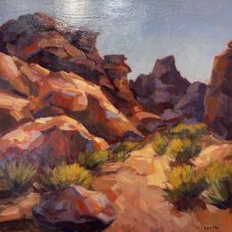 Painting Sacred Playground by Kivisto Jamie | Painting