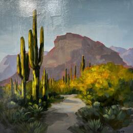 Painting Standing Watch by Kivisto Jamie | Painting