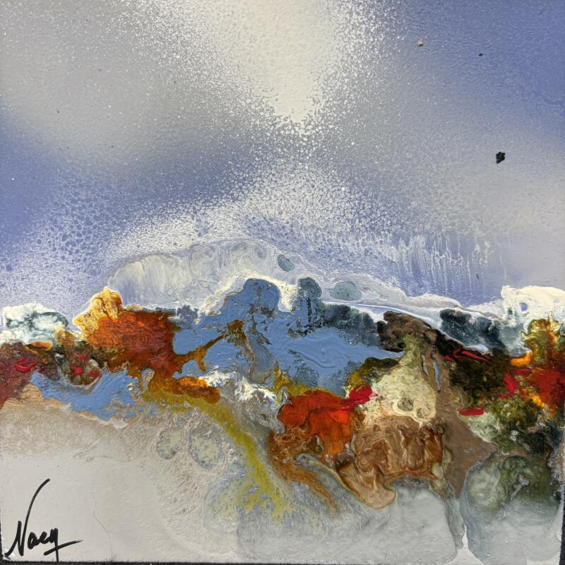 Painting C3862 by Naen | Painting Abstract Acrylic Ink