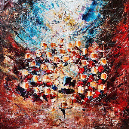 Painting Concerto Zao by Reymond Pierre | Painting Figurative Oil Music
