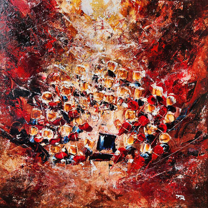 Painting Concerto flamboyant by Reymond Pierre | Painting Figurative Oil Music