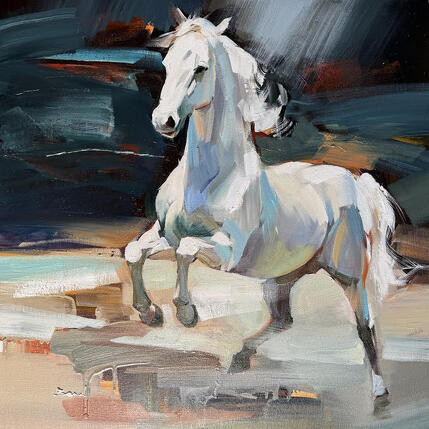Painting The quiet authority of light by Bond Tetiana | Painting Figurative Oil