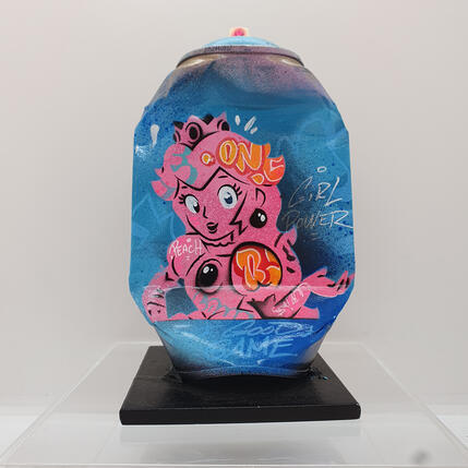 Skulptur Pink Peach von Lemoine Mael | Skulptur Pop-Art Acryl, Graffiti Pop-Ikonen