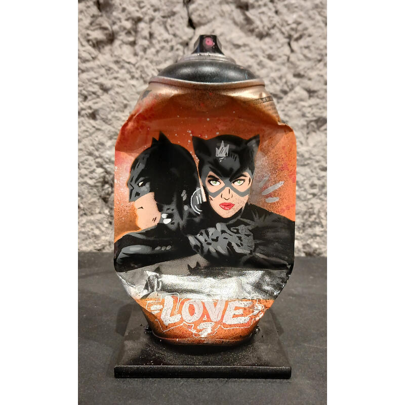 Sculpture Best love by Lemoine Mael | Sculpture Pop-art Pop icons Graffiti Acrylic