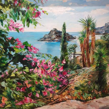 Painting Tsola Bella by Novokhatska Olga | Painting Figurative Acrylic, Oil Urban