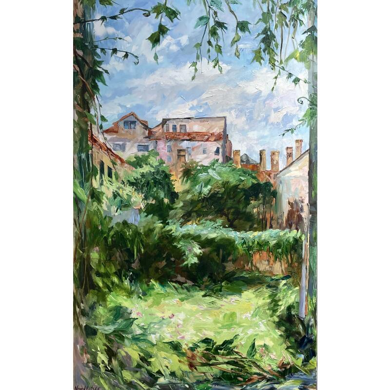 Pintura Rio Barnaba, vue sur la fenêtre por Novokhatska Olga | Pintura