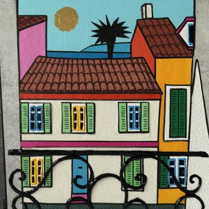 Painting Fenêtre sur mer by Lovisa | Painting