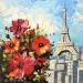 Peinture Blooming Paris par Pigni Diana | Tableau Figuratif Huile