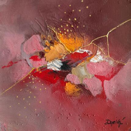 Peinture Rouge passion par Dupetitpré Roselyne | Tableau