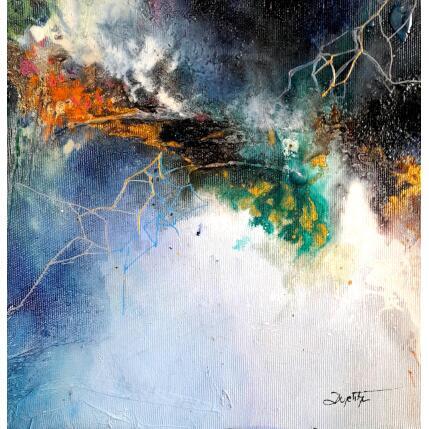 Painting La symphonie des éclairs - 1 by Dupetitpré Roselyne | Painting Abstract Acrylic, Ink Minimalist