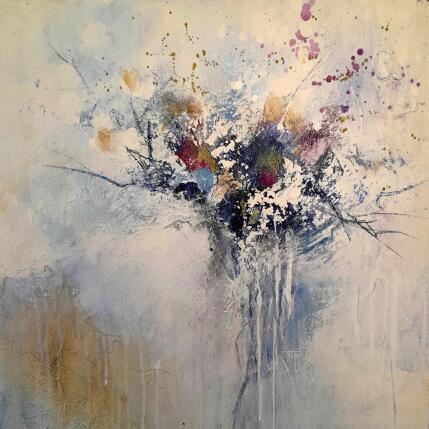 Peinture Peut être par Dupetitpré Roselyne | Tableau Abstrait Acrylique, Encre Minimaliste