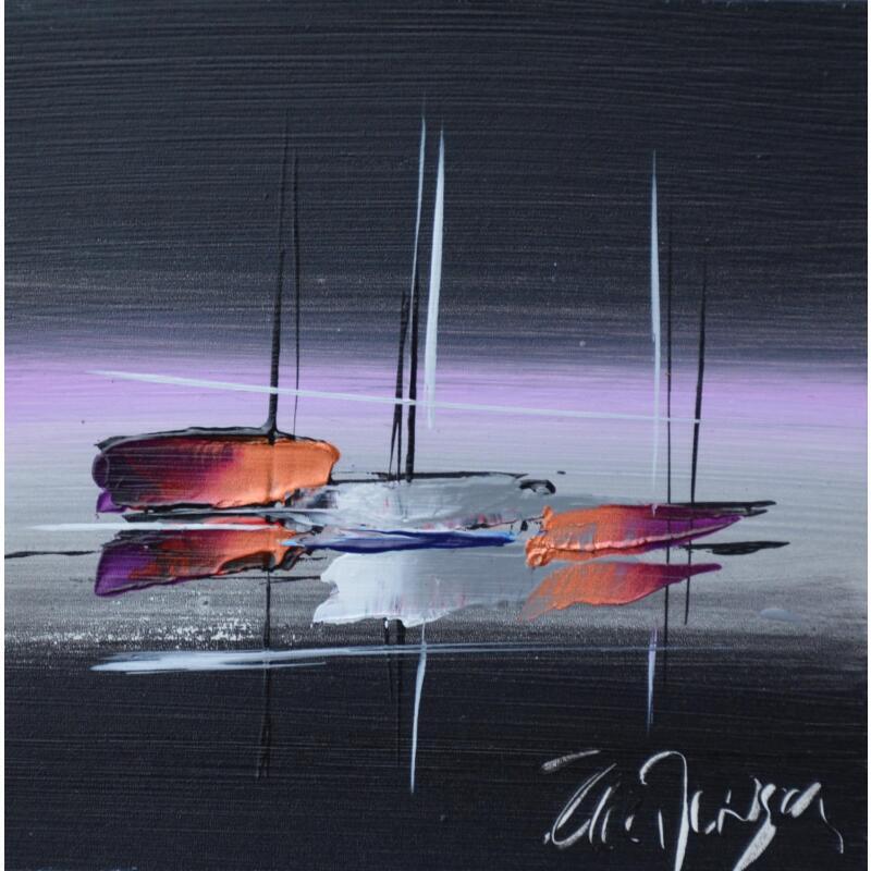 Painting EN MER by Munsch Eric | Painting Figurative Marine Oil Acrylic