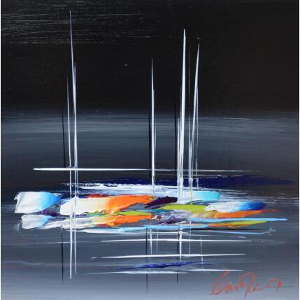 Painting RIVAGE INSOLITE by Munsch Eric | Painting Figurative Acrylic, Oil Marine