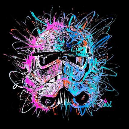 Peinture Instinct Star Wars (Stormtrooper #02) par Pauline Dutel | Tableau