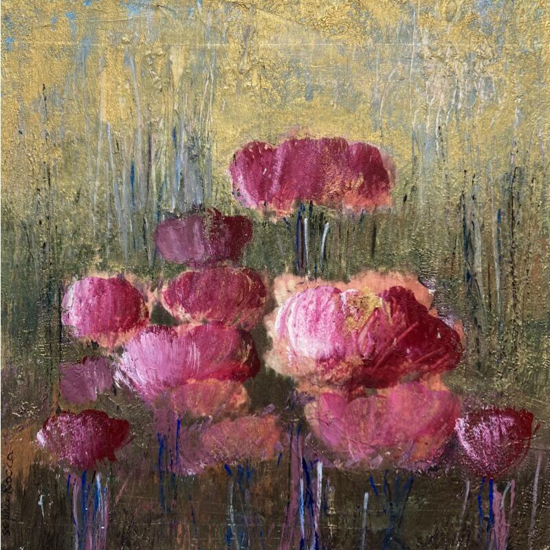 Painting Samedi sous la pluie by Rocco Sophie | Painting Raw art Acrylic Gluing Sand