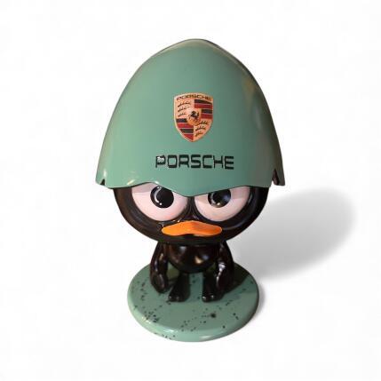 Sculpture P'tit Cali Porsche vert turquoise 2K25 by Le Marquis | Sculpture