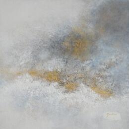 Painting Le souffle du vent by Gaultier Dominique | Painting Abstract Acrylic Nature