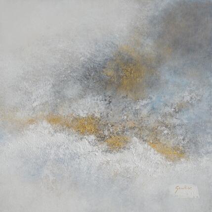 Painting Le souffle du vent by Gaultier Dominique | Painting Abstract Acrylic Nature