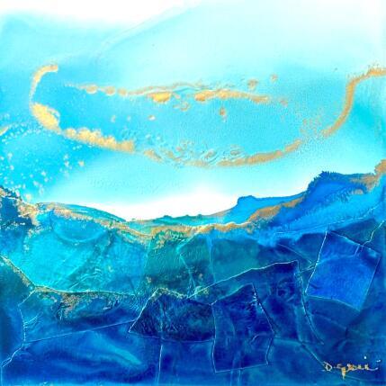 Peinture 2848 Poésie marine par Depaire Silvia | Tableau Abstrait Acrylique Marine, Minimaliste, Paysages