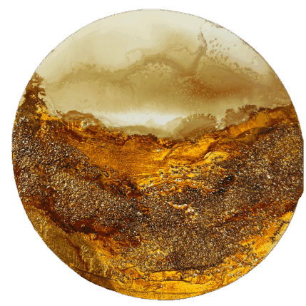 Peinture 2893 Havana par Depaire Silvia | Tableau Abstrait Acrylique Marine, Minimaliste, Paysages