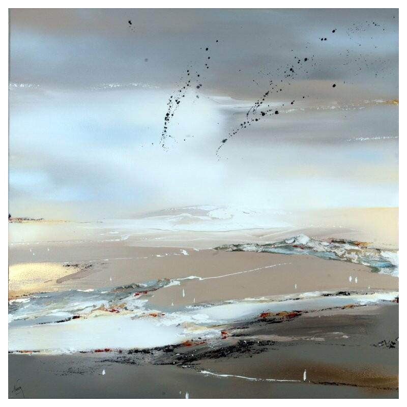 Painting 838 A by Naen | Painting Abstract Acrylic Ink