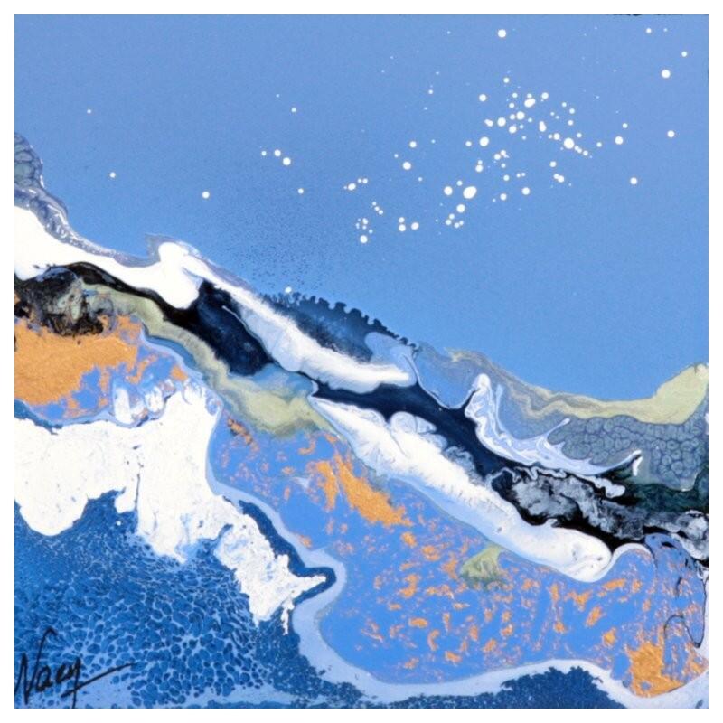 Painting C3832 by Naen | Painting Abstract Acrylic Ink