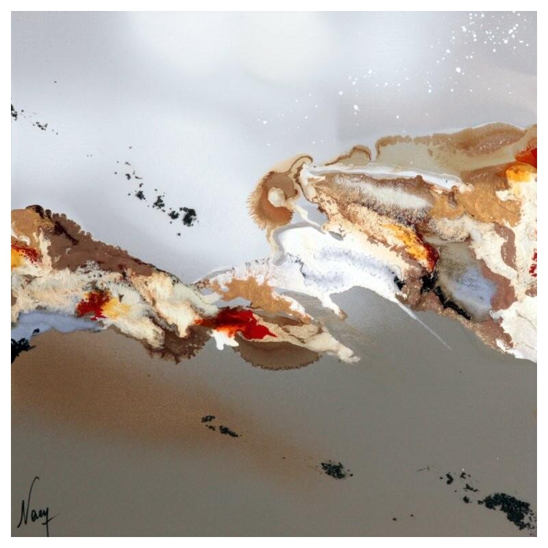 Painting C3890 by Naen | Painting Abstract Acrylic Ink