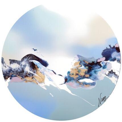 Painting C3841 by Naen | Painting Abstract Acrylic, Ink