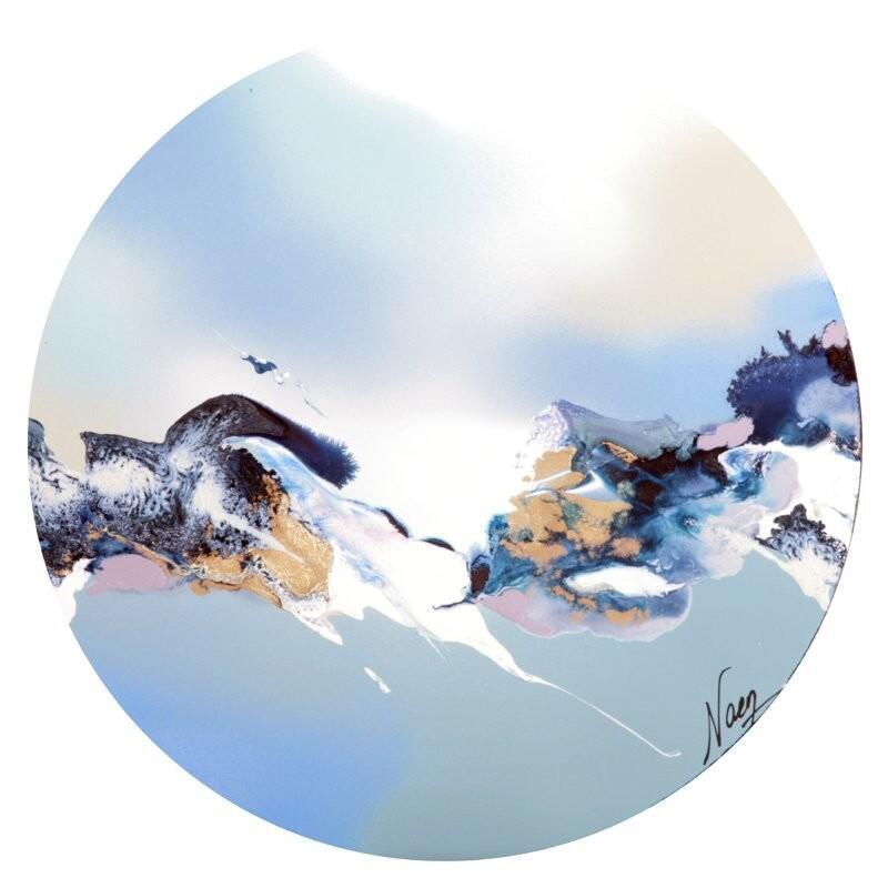 Painting C3841 by Naen | Painting Abstract Acrylic Ink