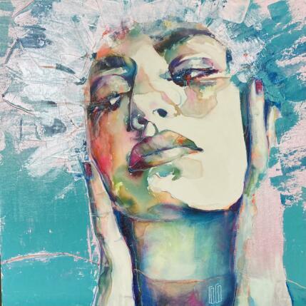 Peinture En Apesanteur par Coco | Tableau Figuratif Acrylique Portraits